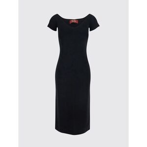 Max Mara Studio Dress Woman Black
